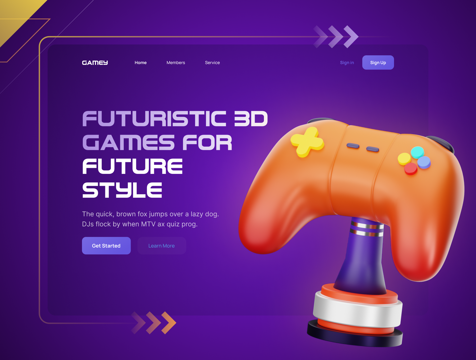 Gamely-游戏和电子竞技3D图标套装 Gamely - Games & Esports 3D Icon Set blender格式-3D/图标-到位啦UI